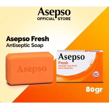 Asepso Sulphur 80gr Sabun Batang Membantu Menghilangkan Minyak Dan Bakteri Penyebab Jerawat Asepsoo Bar Soap Batangan Menghilangkan Jerawat Acne