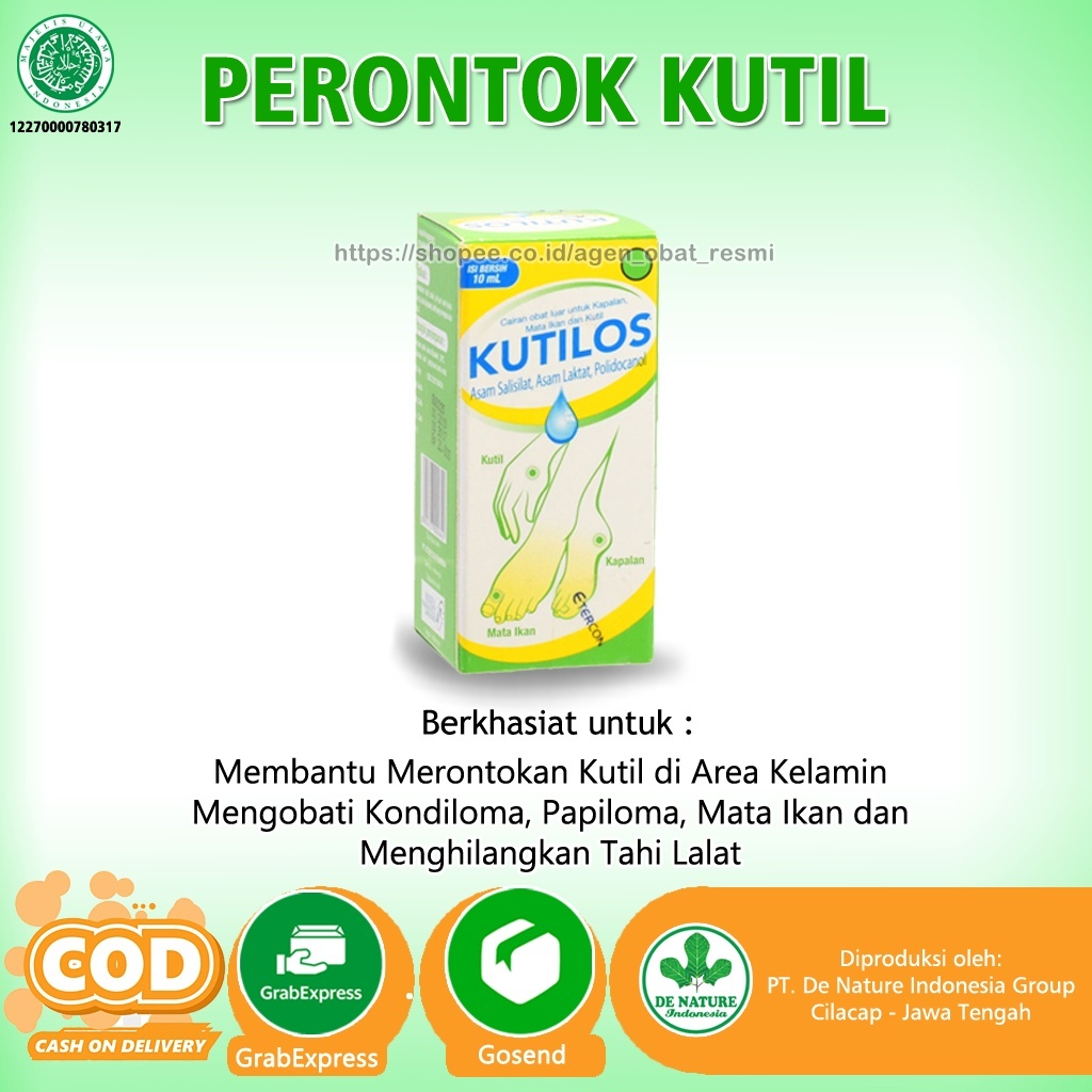 Promo Hemat Salep Perontok Kutil Kelamin Pria/Wanita Obat Rontok Kutil Dan Mata Ikan (KUTILOS)