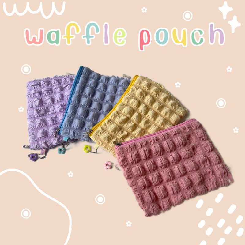 dompet / pouch - WAFFLE POUCH | la.ideas