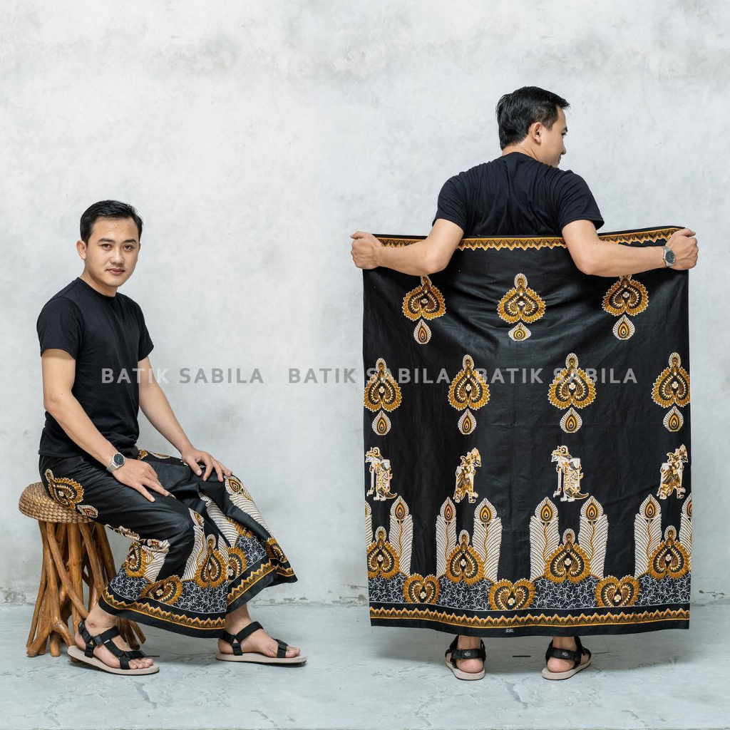 Sarung Batik Seno Jokowi Motiv jarik//galeri sarung batik wayangan