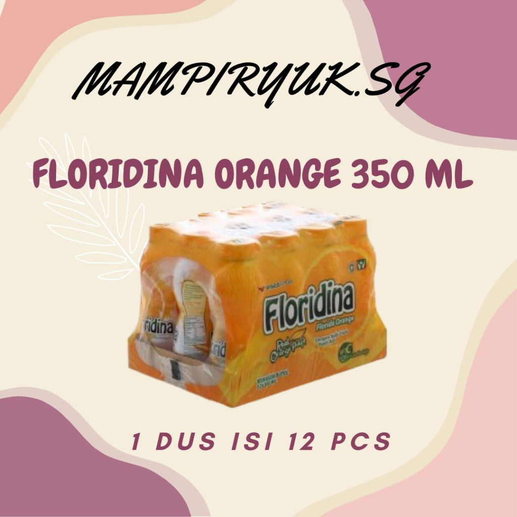 

[DUS/KARTON] FLORIDINA MINUMAN JERUK BOTOL 350ML 1 DUS ISI 12 PCS