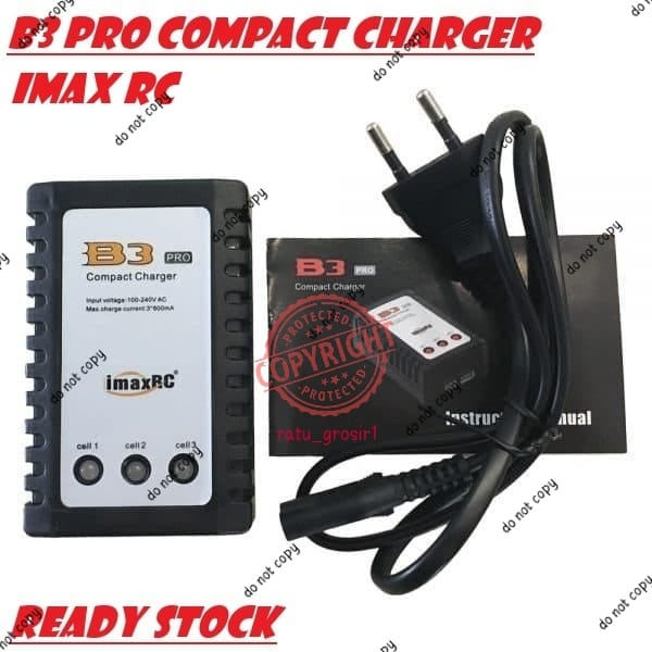 Imax B3 Pro B3AC Lipo Balance Charger 2S 3S Lipo Battery Charger RC