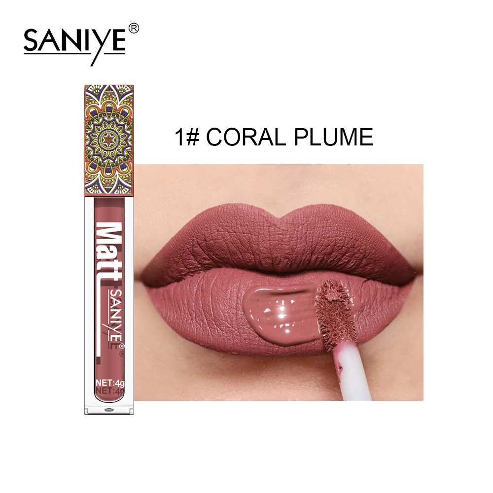 SANIYE 【BPOM】Lip Matte Lipstik Tahan Lama Waterproof Matte Murah Bibir Kosmetik L1181