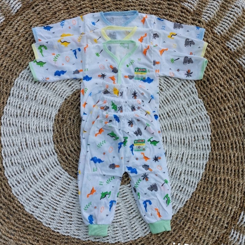 6pcs Baju bayi Bis Panjang dan Celana panjang Promo