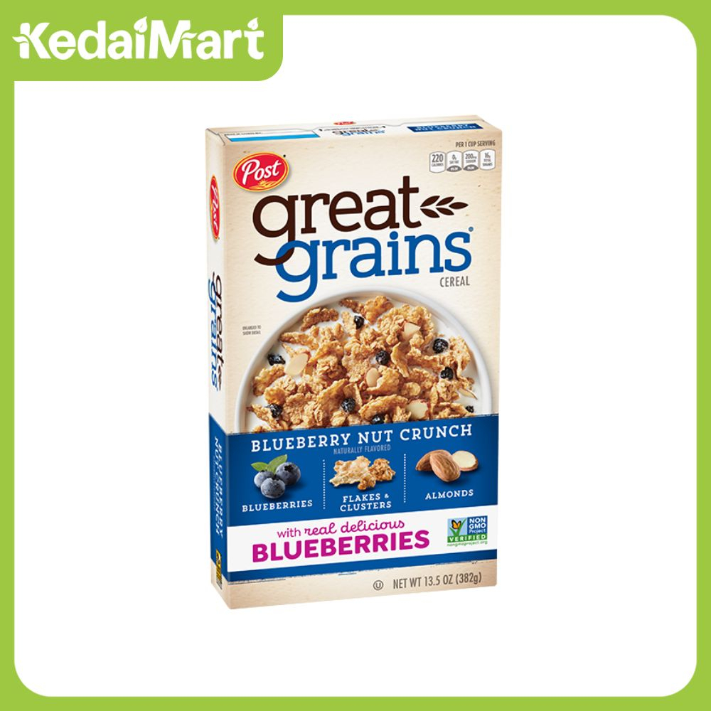 

Great Grains Cereal Blueberry Morning 382 Gram