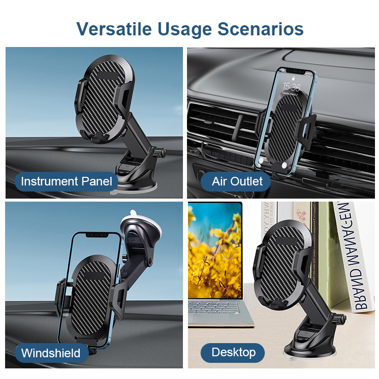 2023 New Upgrade Car Holder 360° Rotation Foldable Solid Easy Installation Washable