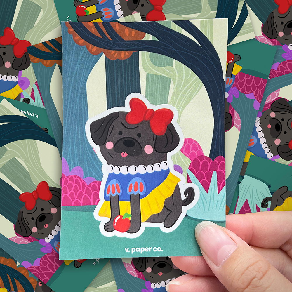 

Sticker - Pugtri Salju - V. Paper Co.