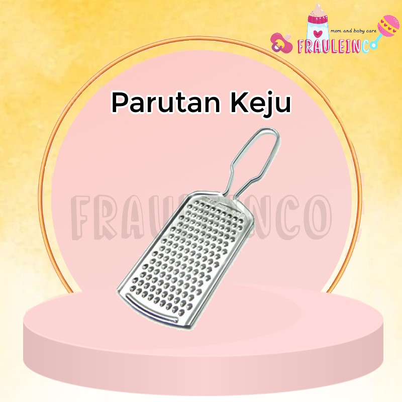 *FRAULEINCO* Parutan Keju &amp; Kentang Stainless Steel / ALAT MPASI