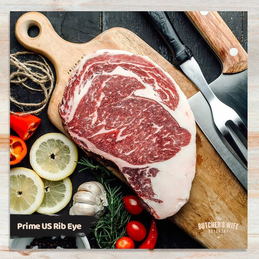 

US RIBEYE PRIME STEAK / BEEF STEAK / CUBE ROLL STEAK / BEEF BBQ
