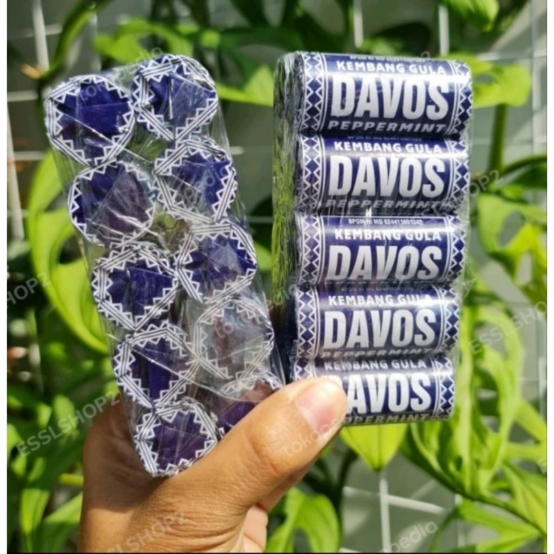 

Davos Peppermint 1 pack isi 10 roll