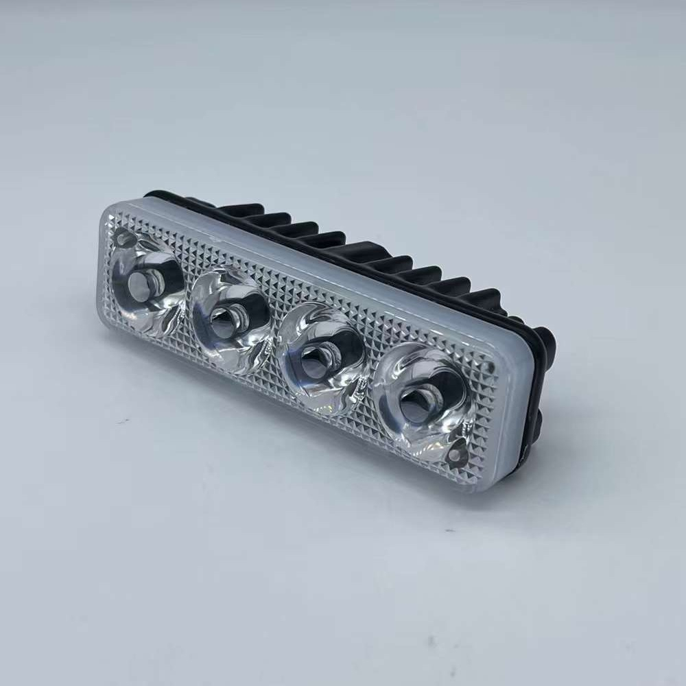 Lampu Tembak LED E04 Sorot Cree 4 Mata 12 Watt Kabut Grill Mobil Motor E04 Worklight foglamp foglight