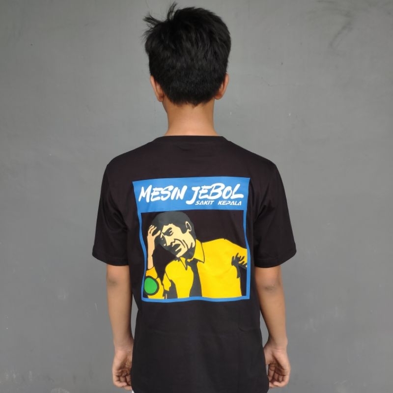 kaos mesin jebol bikin sakit kepala