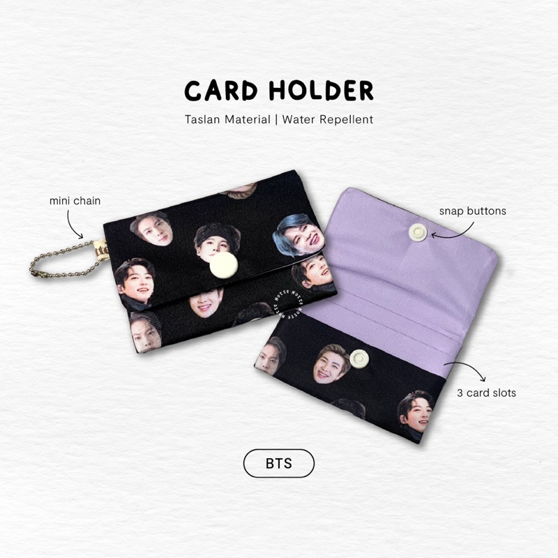 NOTTE - Card Holder BTS | Tempat Kartu BTS