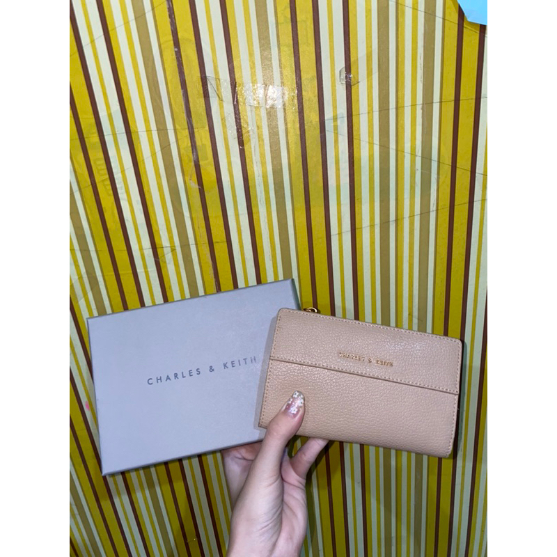 Preloved | Charles & Keith dompet wanita | dompet ck original | charles & keith wallet