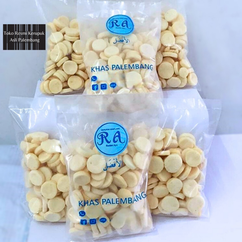 

Kerupuk Ikan Asli Palembang / Kemplang Kancing Mini