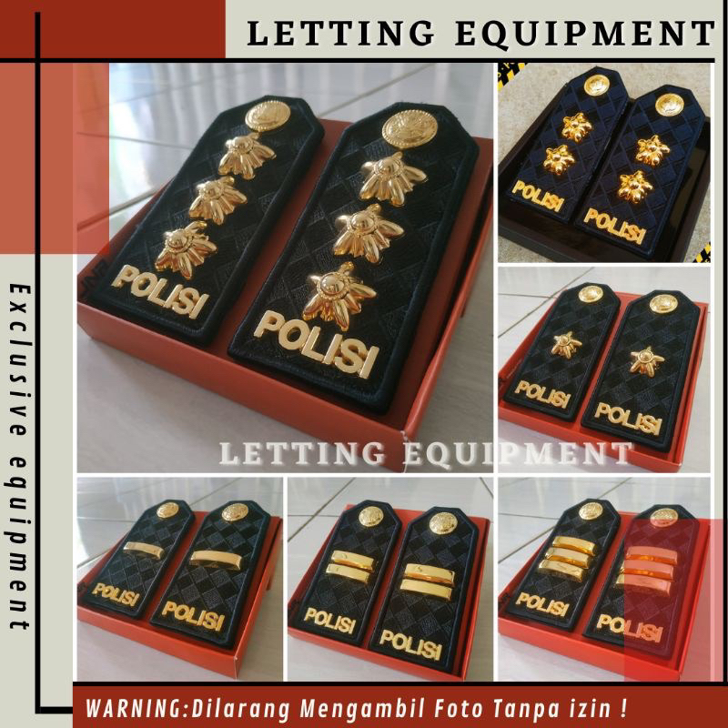 Pangkat pdu Ipda Iptu Akp Kompol Akbp Kombes lis biasa Perwira polisi Perlengkapan Polri Promo Terba