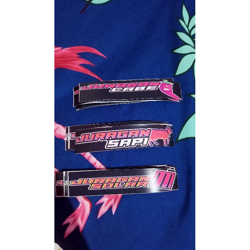 

Stiker juragan