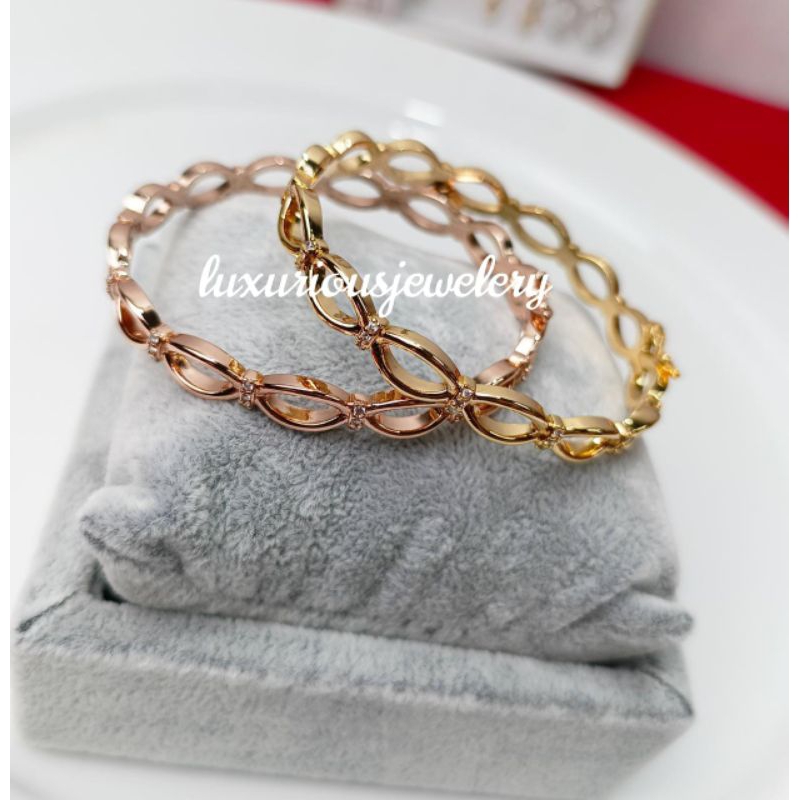 Gelang bangle mewah premium mirror Quality