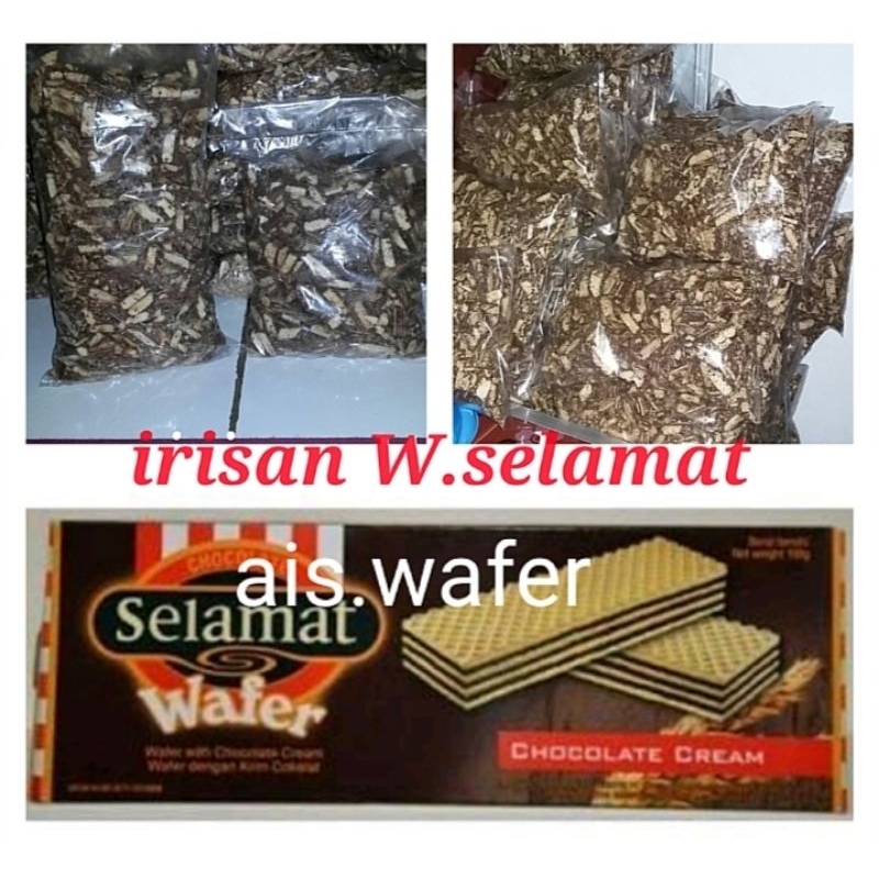 

irisan wafer selamat double choco berat 400gr