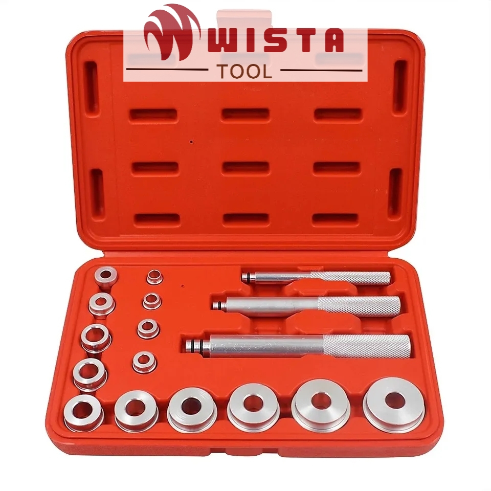 17 Pcs  WISTA  Bearing Installer and RemoverTool Set Aluminium Axle Set