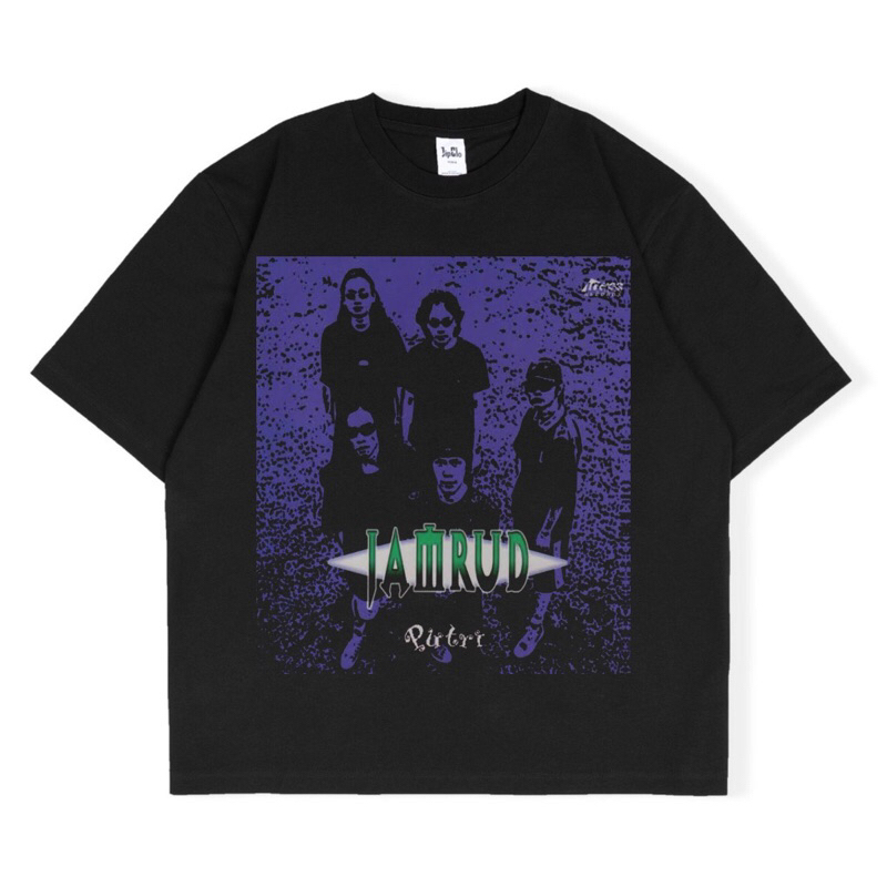 KAOS BAJU BAND JAMRUD ROCK | BAND ROCK VINTAGE | TSHIRT HITAM PUTIH PRIA WANITA