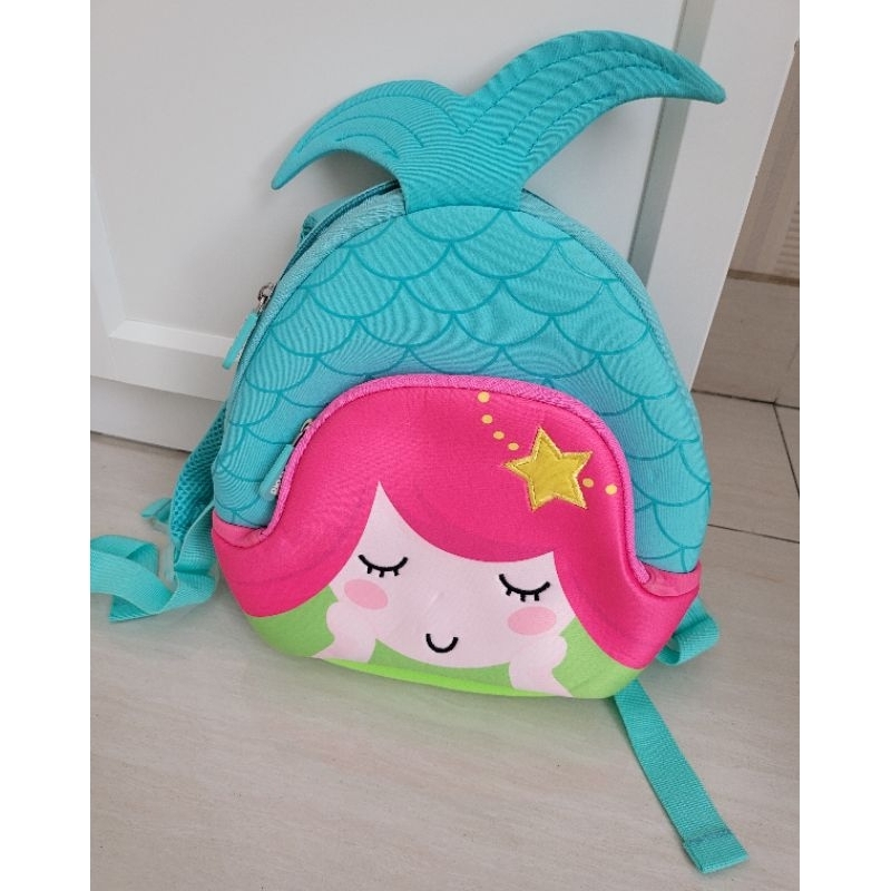 Nohoo girls backpack mini bag tas ransel kecil anak perempuan mermaid
