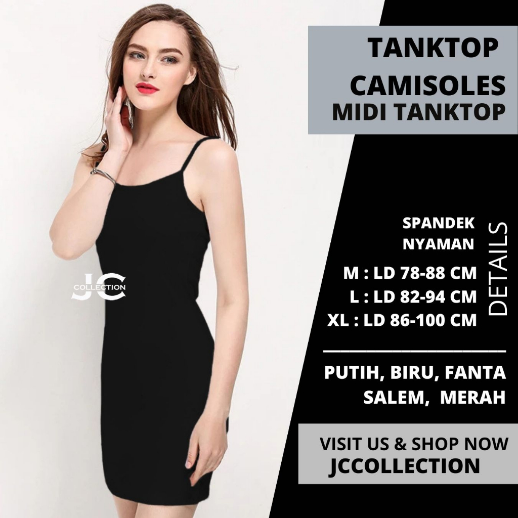 Tanktop Camisoles Singlet Samara - JCCollections