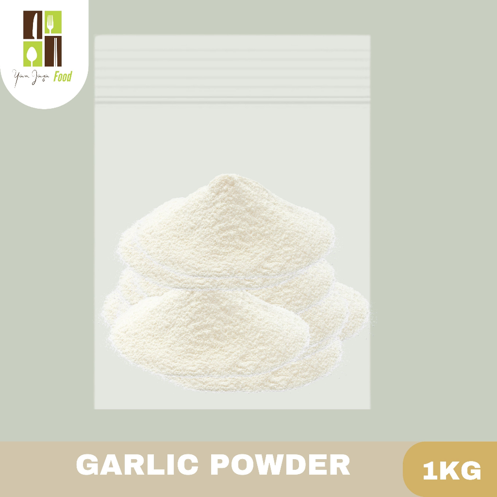 Garlic powder / Bubuk Bawang Putih Premium Kemasan Re-pack 1 Kg