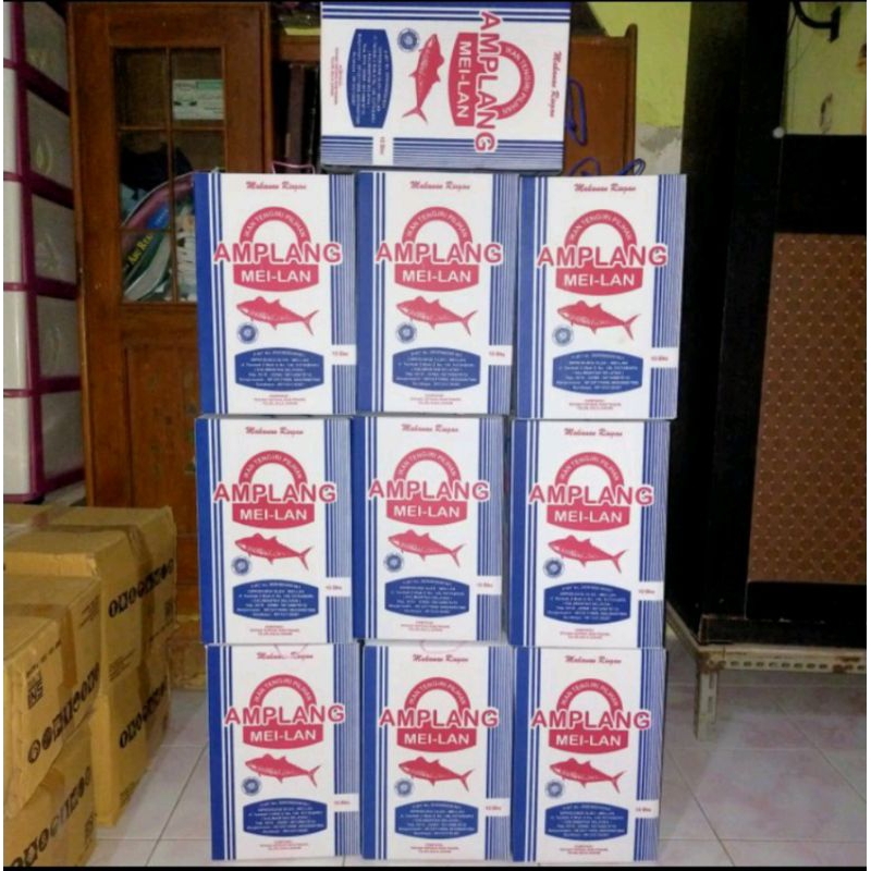 

[include DUS MEILAN] Amplang Meilan Oleh Oleh Khas Kota Baru satu kotak isi 10