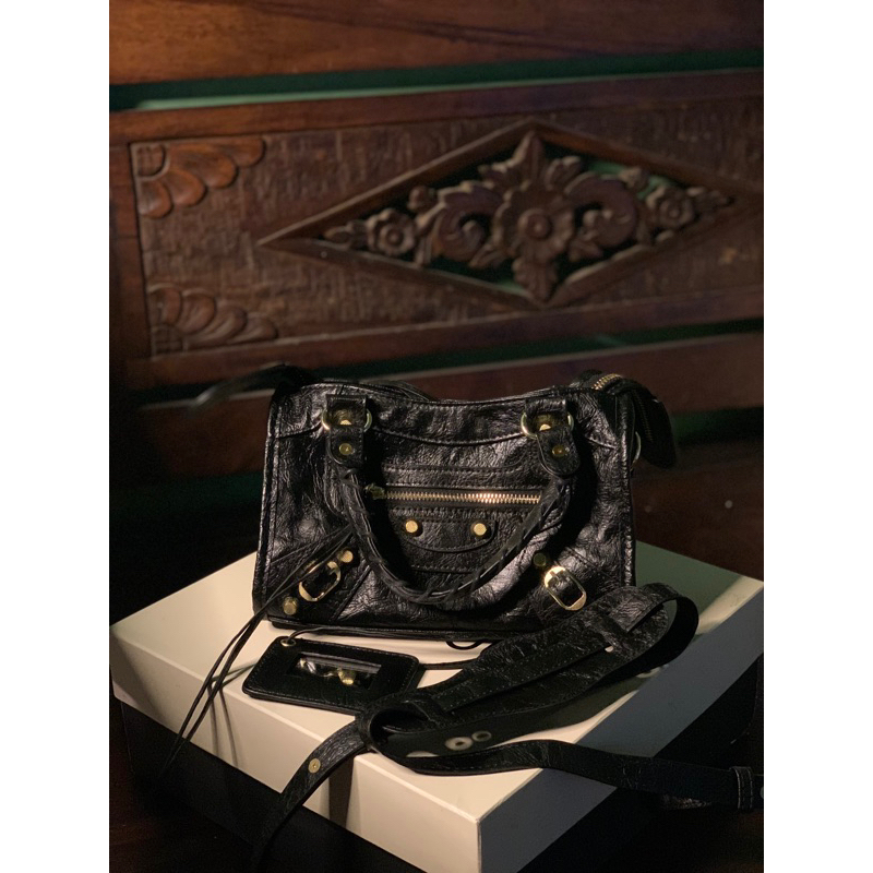 balenciaga mini city bag