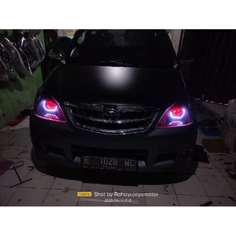 headlamp Avanza custom projie biled 3 inchi