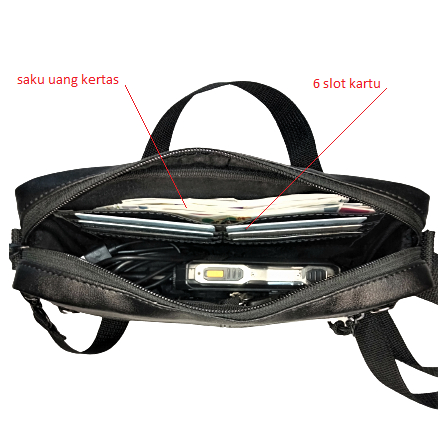 tas selempang multifungsi handbag clutch tas pria wanita selempang tas bahu wanita tas kerja selempang slingbag kulit sintetis