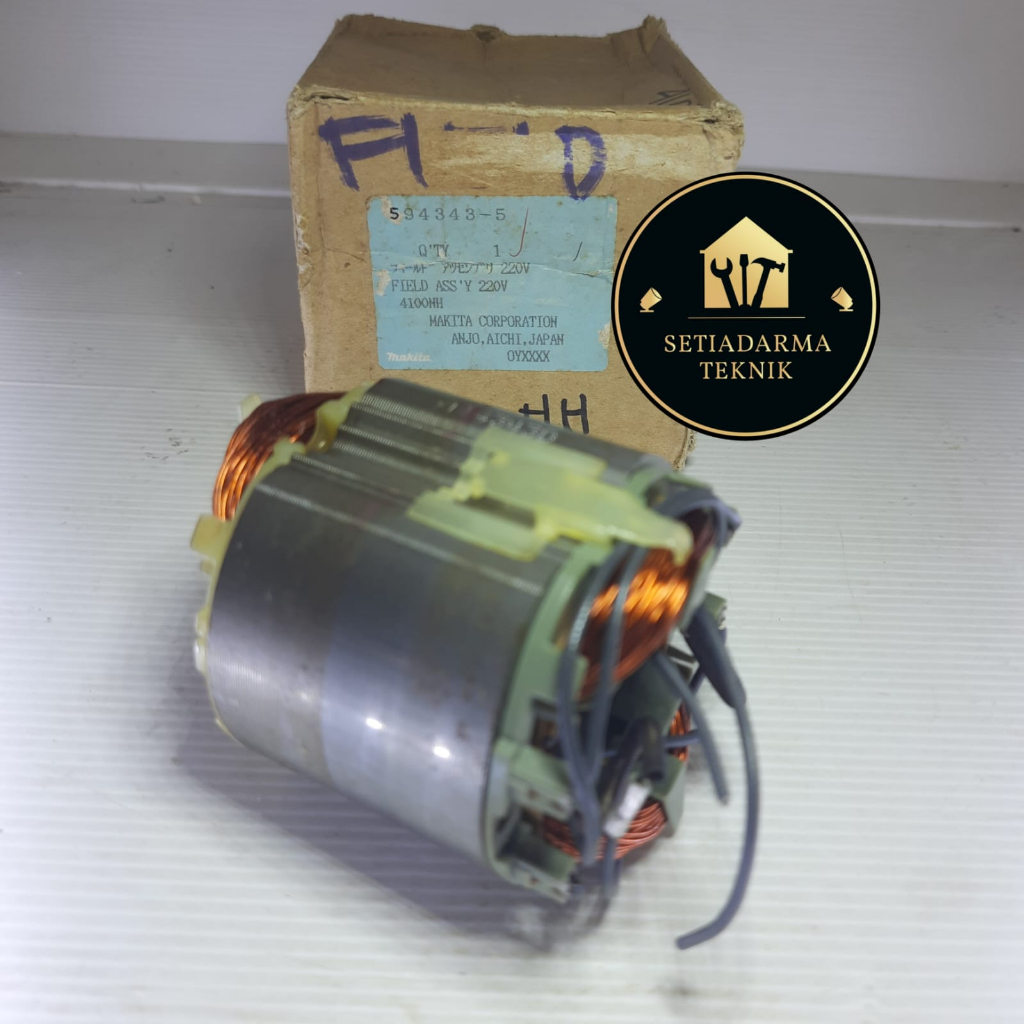 FIELD ASSY MAKITA 4100NH ORIGINAL // STATOR MAKITA 4100NH ORI 594343-5