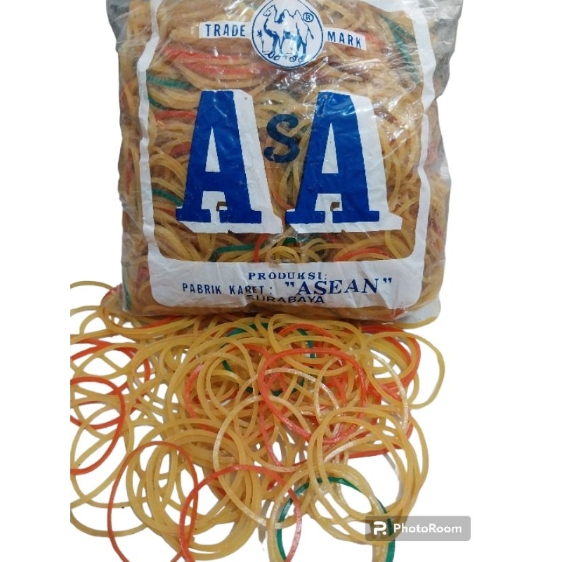 karet gelang mentah kuat 100gr