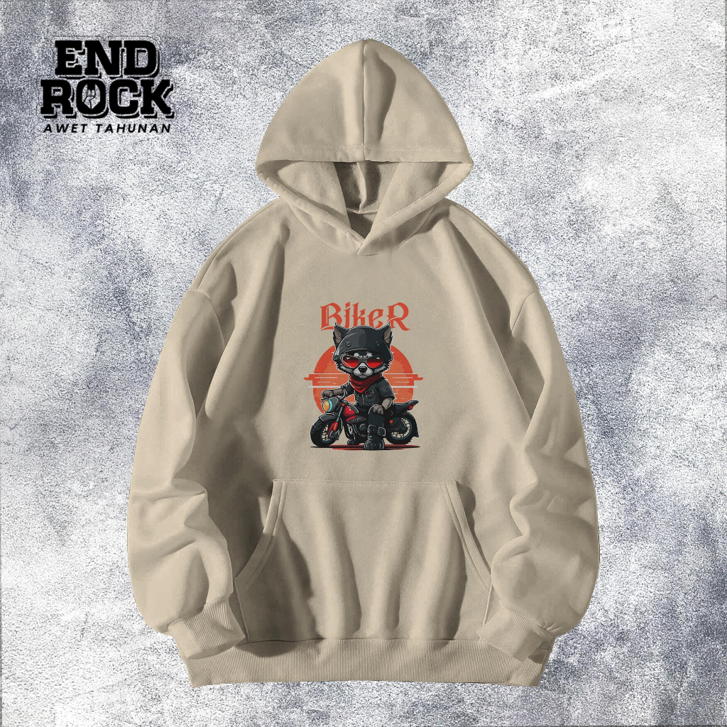 Hoodie Original Endrock Tema Bikker Puppy DTFS167