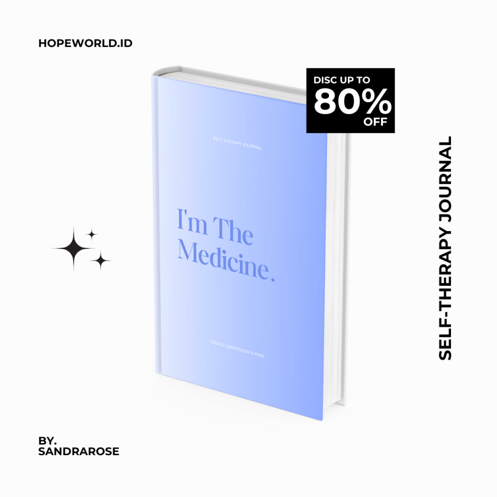 

Self Therapy Journal - l'm The Medicine by SANDRAROSE, Jurnal Psikologi, Buku Psikologi, Buku Jurnal, Diary Book, Buku Diary, Planner, Buku Catatan Harian, Buku Agenda