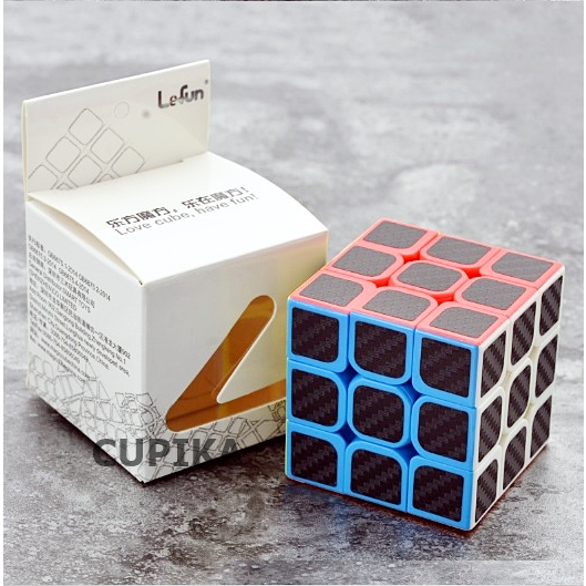 Rubik 3x3 Carbon lefun Speed Yj Yongjun