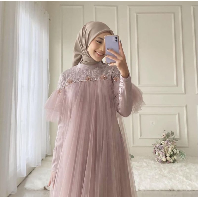 Preloved kinara dress by Alfizahrahijab