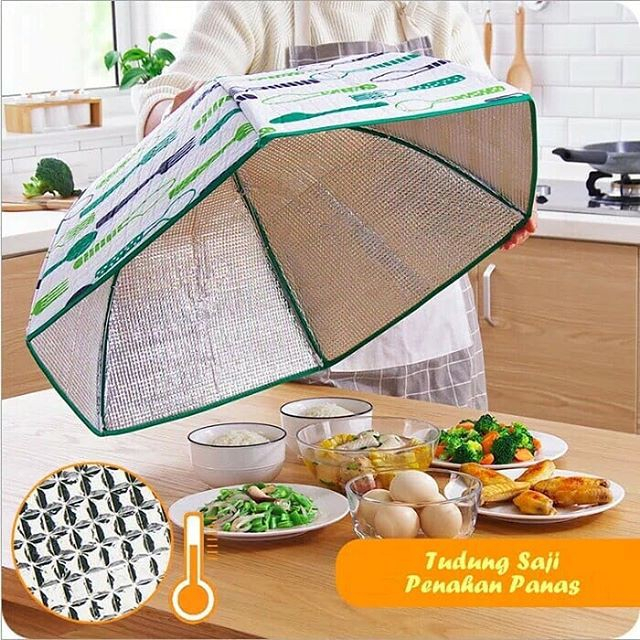 Tudung Saji Makanan Lipat - Tudung Saji JUMBO