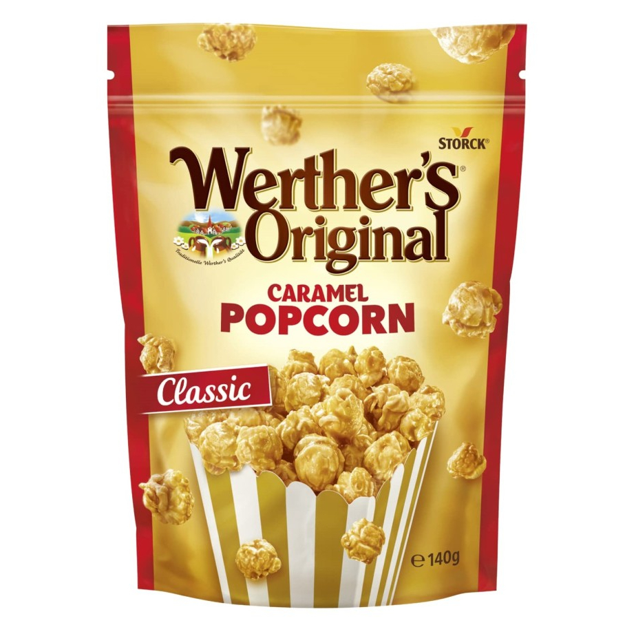 Werthers Original Caramel Popcorn Popcorn Import Makanan Import Coklat