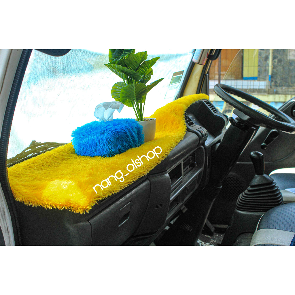 Alas Dashboard Mobil Universal + Sarung Tisu. P 150cm L 50cm