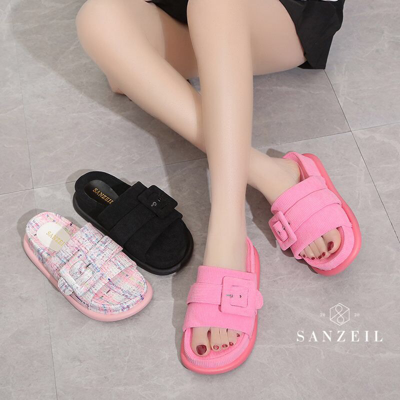 SG8800 syafniegalery Sanzeil Comfy Original Brand sandal wanita import