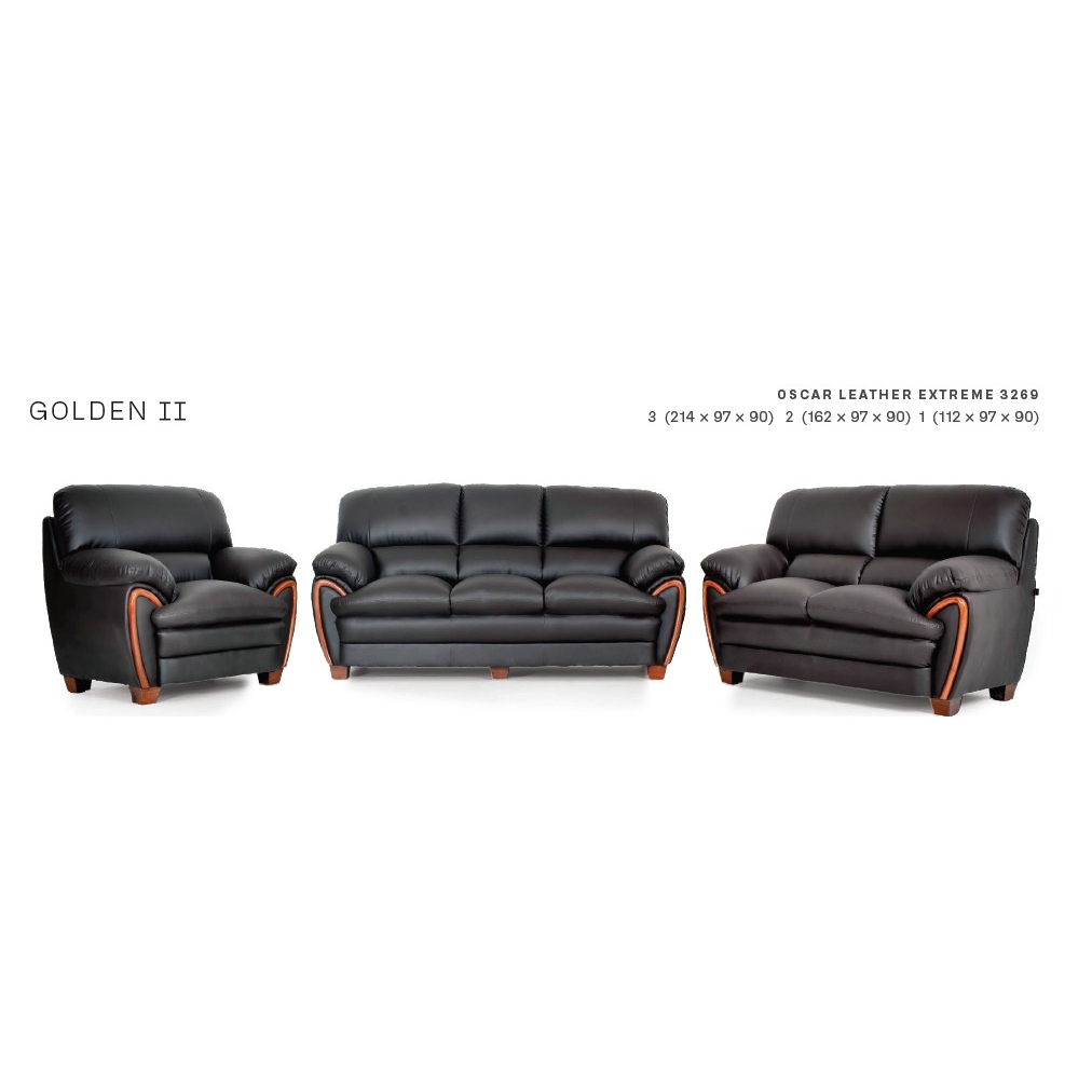 Sofa Ruang Tamu - Sofa Morres Golden II 321 Murah Pontianak