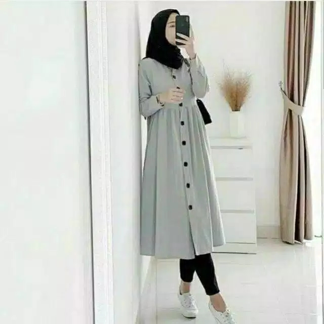 NAMIRA BAJU ATASANTUNIK  BAJU ATASANMUSLIM TUNIK MODIS MODERN NEDA TUNIK