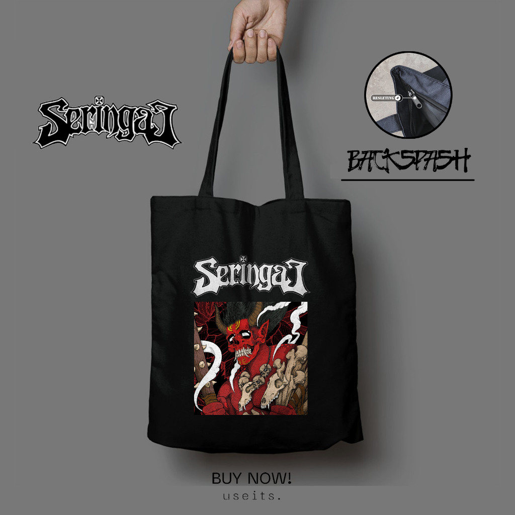 Tas Totebag Band Seringai Pria Wanita - SERINGAI