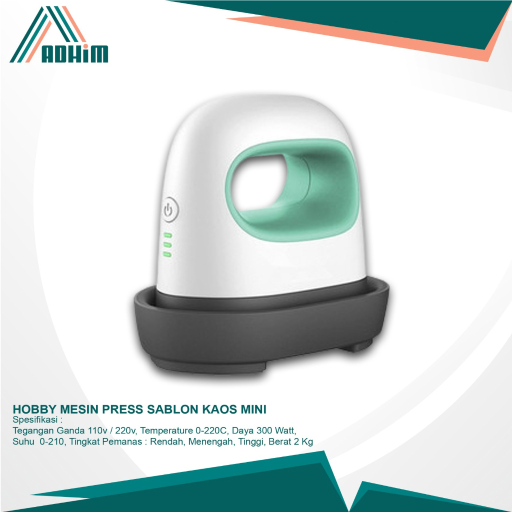 Hobby Mesin Press Sablon Kaos Mini 300 Watt