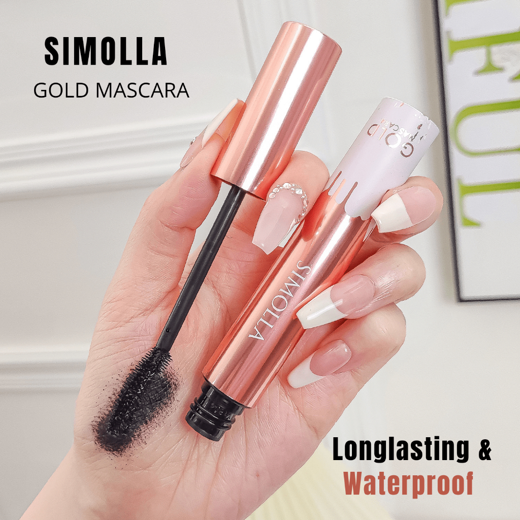 SIMOLLA  Mascara Volum &amp; Lengthening Waterproof /Maskara Badai Tahan Air Dan Tahan Lama 36 Jam