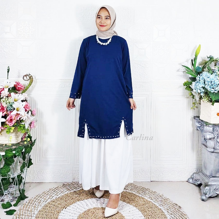 CARLINA GAMIS MUTIARA ASMARA LUCIANA KOMBINASI MAXY WANITA