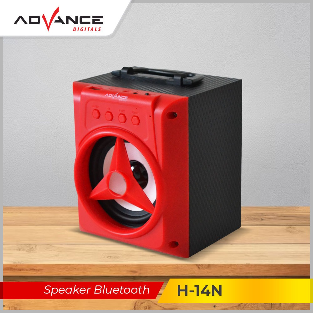 Speaker Advance H14N Speaker Portable Extra Bass Bergaransi 1 Tahun