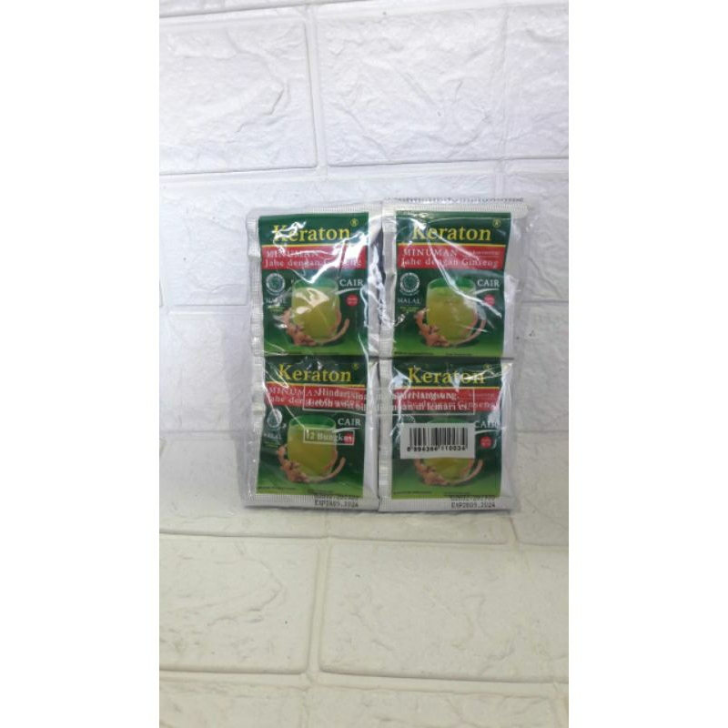 

jahe keraton isi 12 sachet